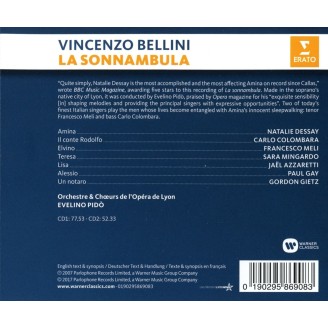 BELLINI - Pido - La sonnambula (La somnambule)